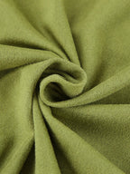 Solid Color Midi Skirt