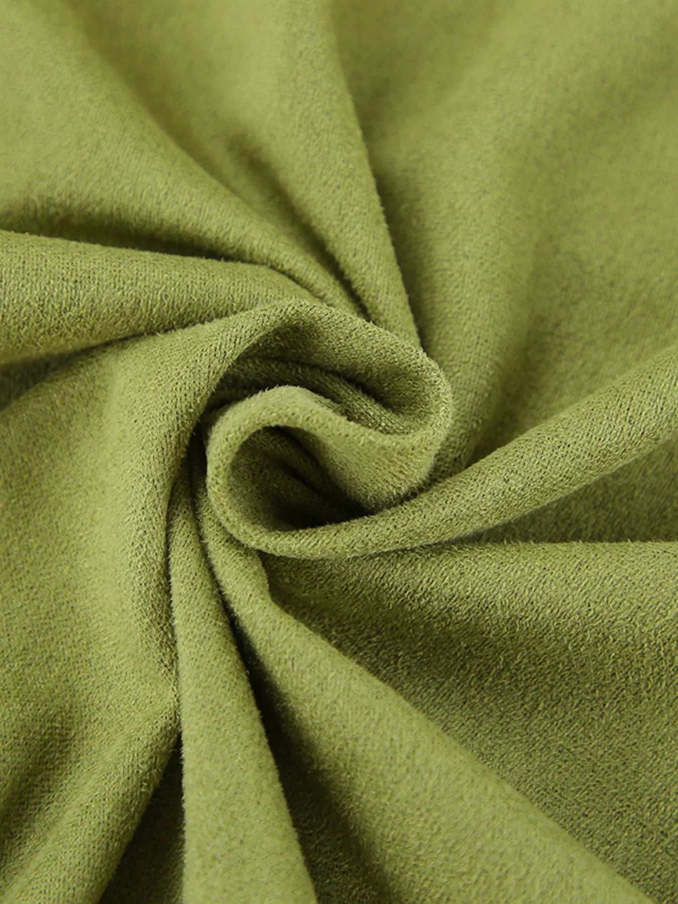 Solid Color Midi Skirt