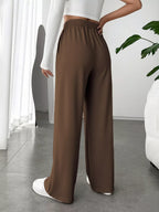 Wide Leg High Waist Pants