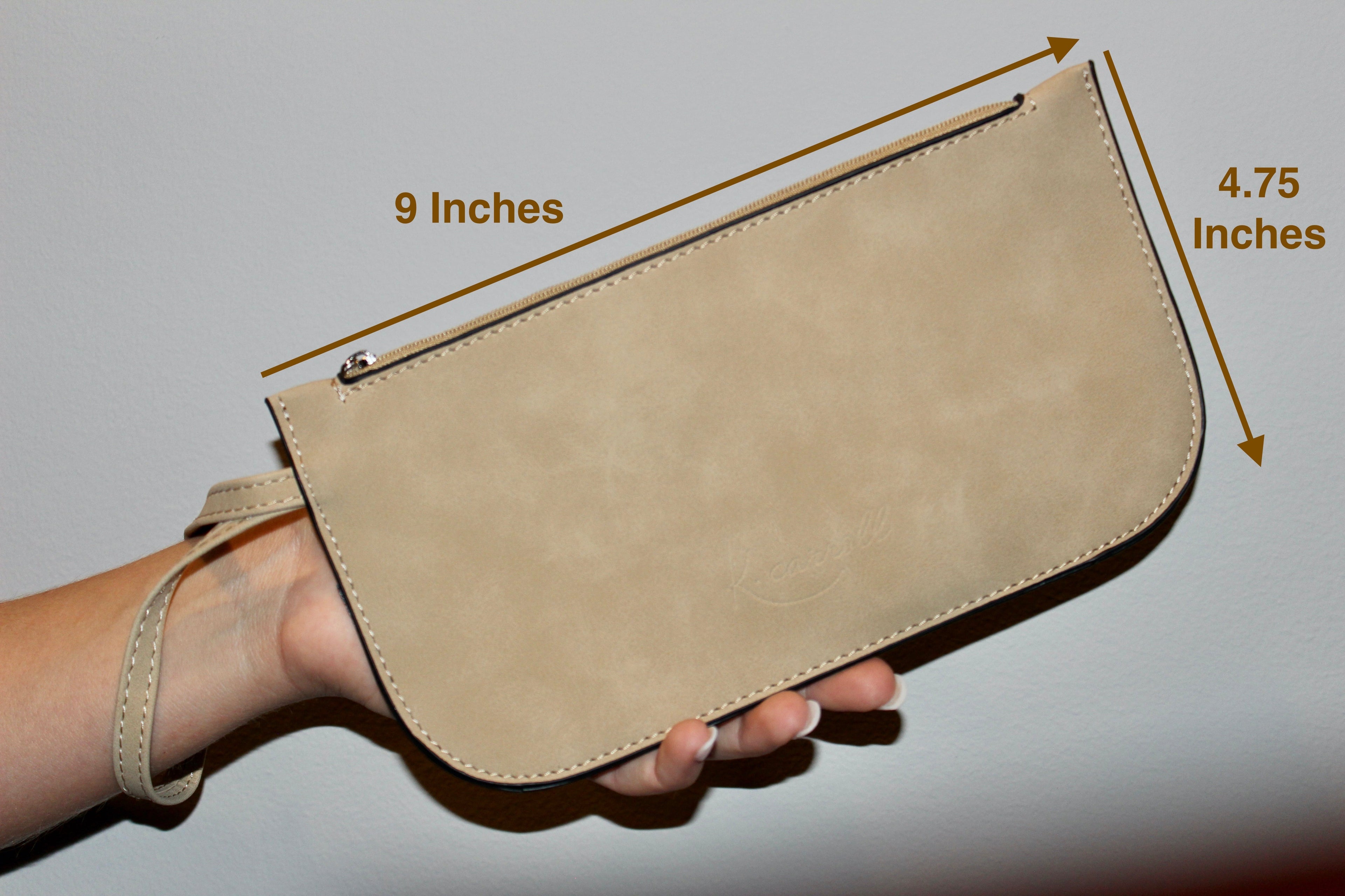 Faux Suede Wristlet-Perfect match to the Taylor Tote!