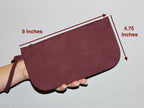 Faux Suede Wristlet-Perfect match to the Taylor Tote!
