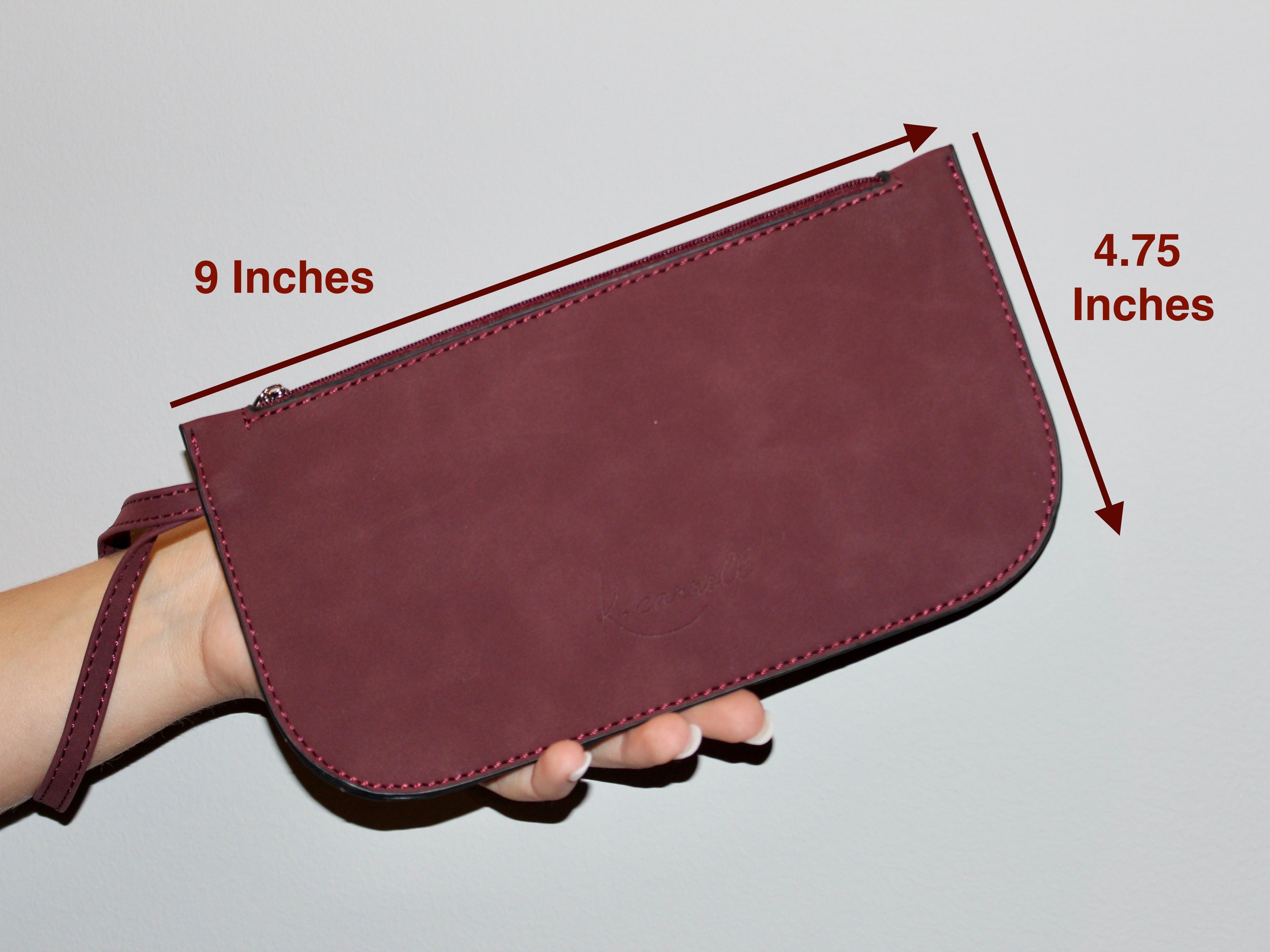 Faux Suede Wristlet-Perfect match to the Taylor Tote!