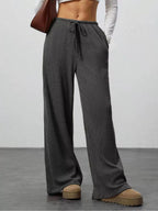 Relaxed Fit Drawstring Pants