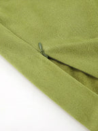 Solid Color Midi Skirt