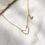 Alloy Heart Pendant Necklace