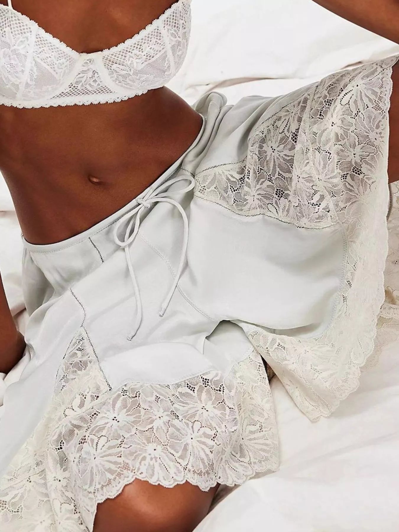 Lace Detail Shorts