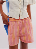 Elastic Waist Shorts