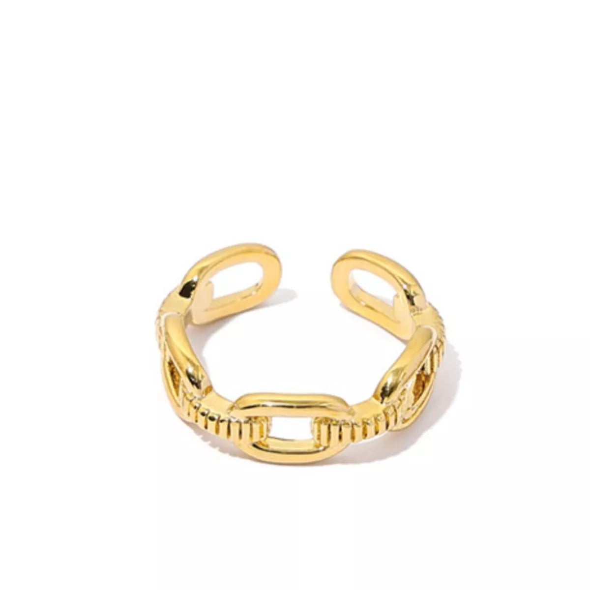 18K Gold-Plated Open Ring