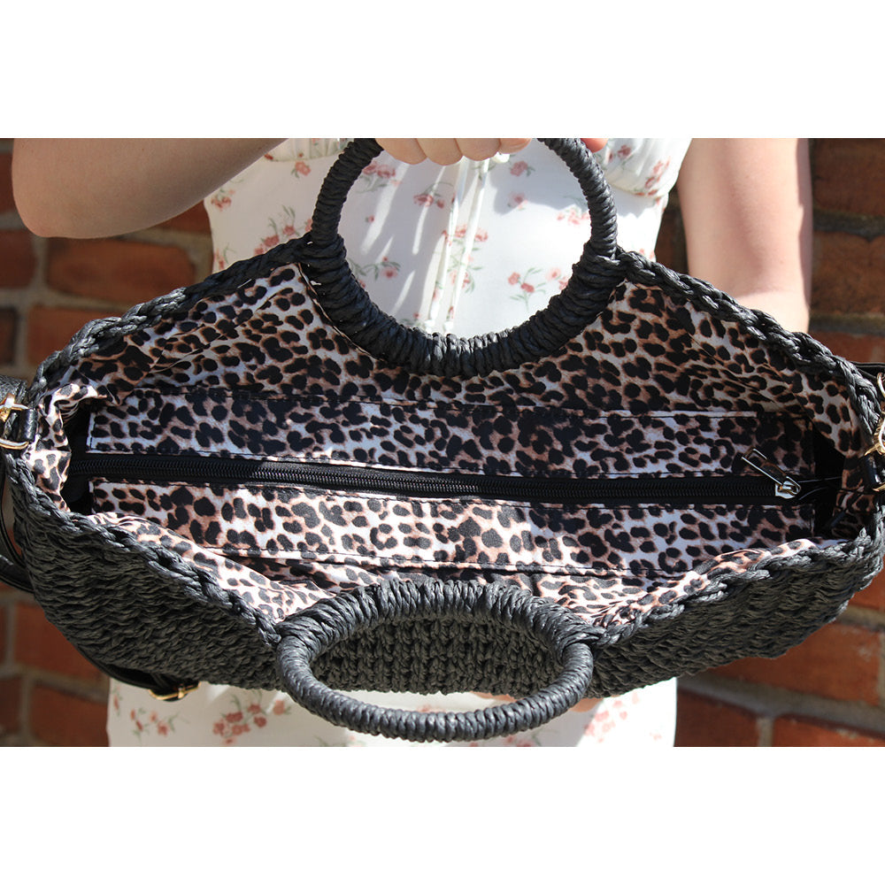 Sandy Straw Tote