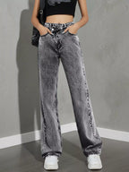 High Waist Wide Leg Jeans
