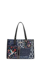 Nicole Lee USA Bosque de Amor Denim Tote Bag