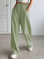 Striped Wide Leg Pants
