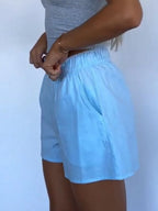 Elastic Waist Shorts