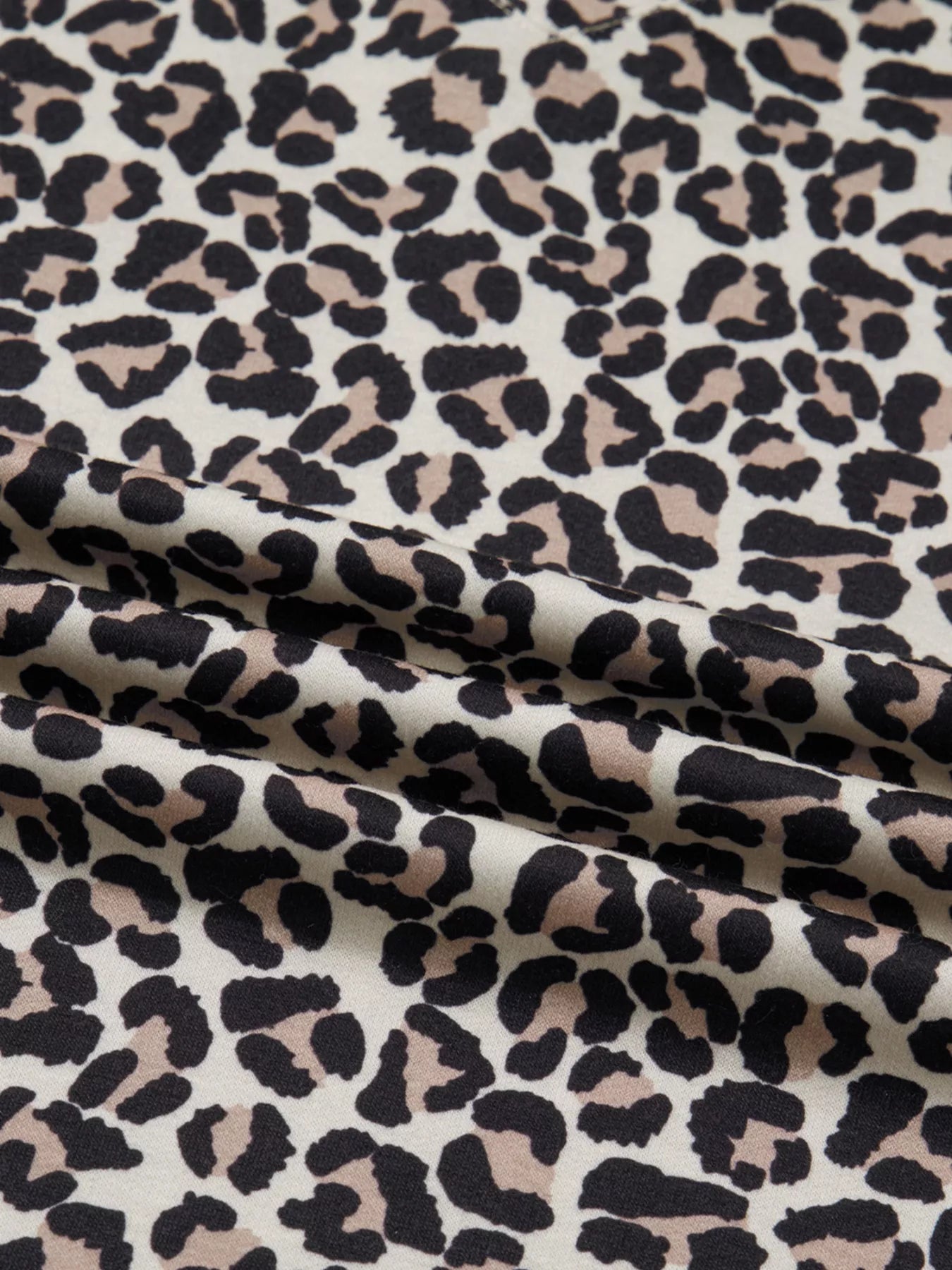 Leopard Print Zip-Up Mini Dress