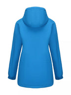 Full Size Zip Up Hooded Parka Outerwear Plus Size