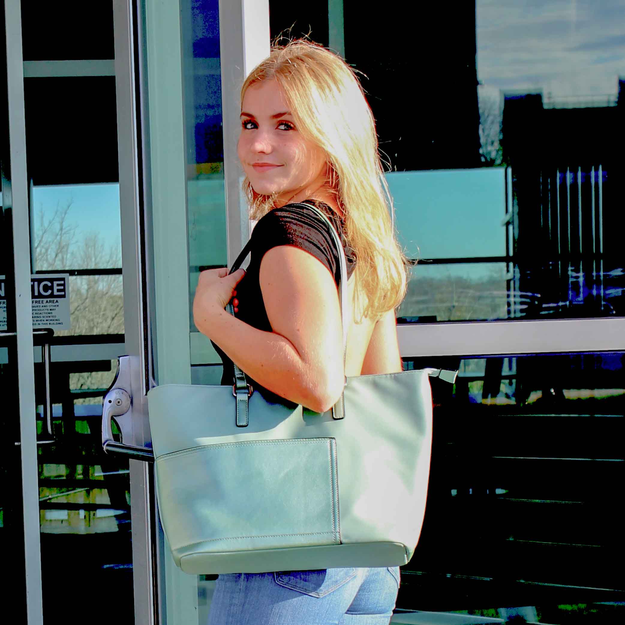 Green Alex Tote