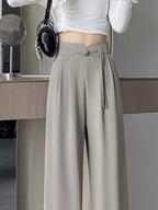 High-Waisted Wide-Leg Pants