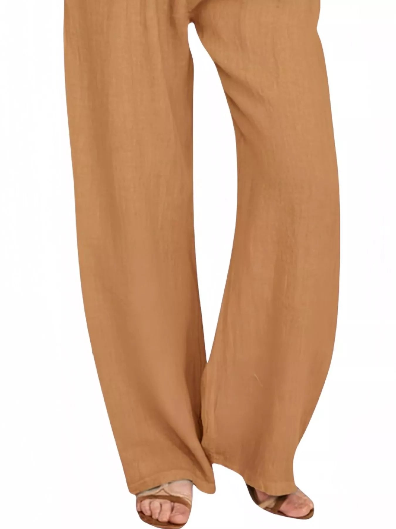 Full Size Casual Wide Leg Pants Plus Size