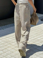 Striped Wide Leg Pants