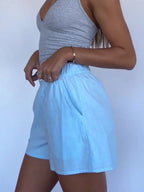 Elastic Waist Shorts