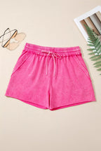 Wash Drawstring Shorts