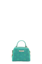 Nicole Lee USA Vegan Geometric Pattern Structured Handbag