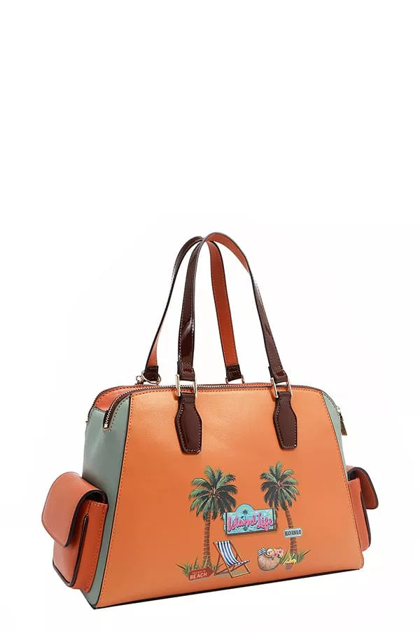 Nicole Lee USA Sun and Sand Handbag