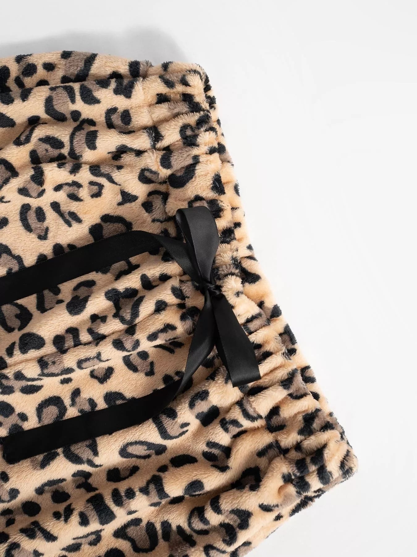Leopard Wide Leg Pants