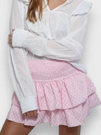Layered Mini Skirt