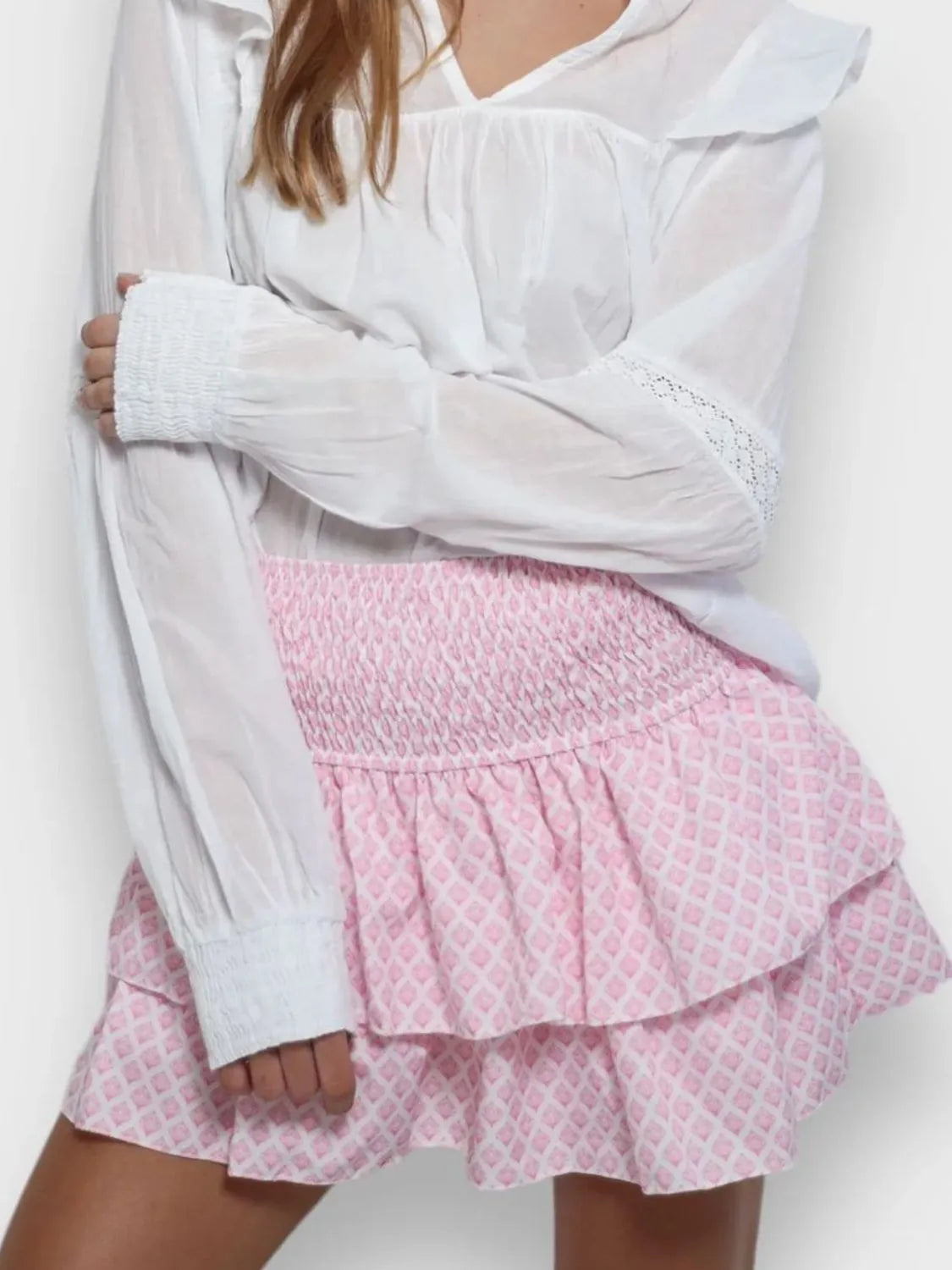Layered Mini Skirt