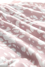 Abstract Print Drawstring Casual Shorts