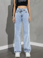 High Waist Wide Leg Jeans