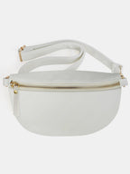 PU Leather Adjustable Strap Crossbody Bag