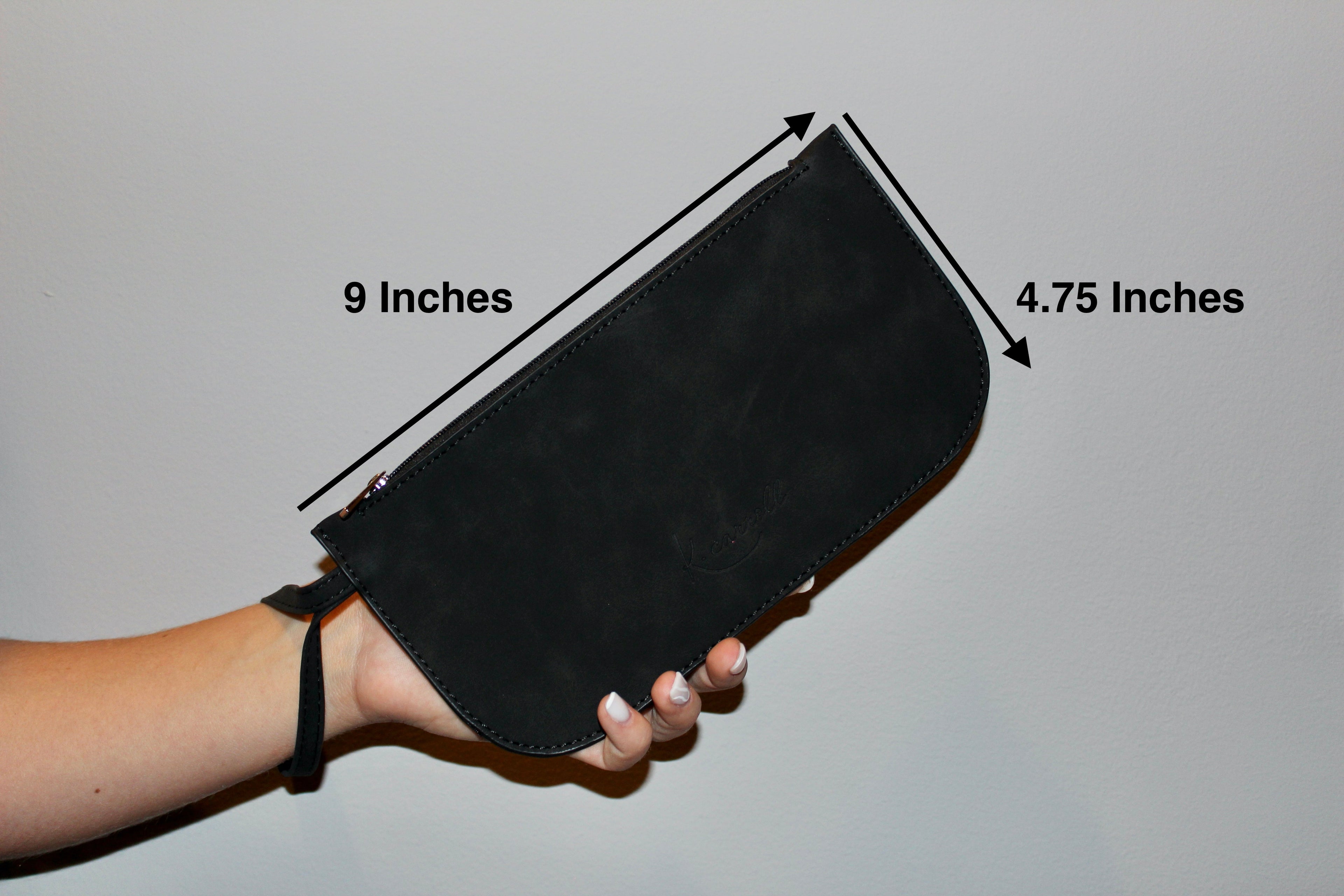Faux Suede Wristlet-Perfect match to the Taylor Tote!