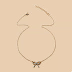 Bowknot Pendant Necklace
