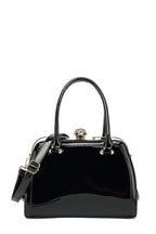 Frame Satchel Patent Leather