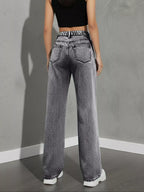 High Waist Wide Leg Jeans