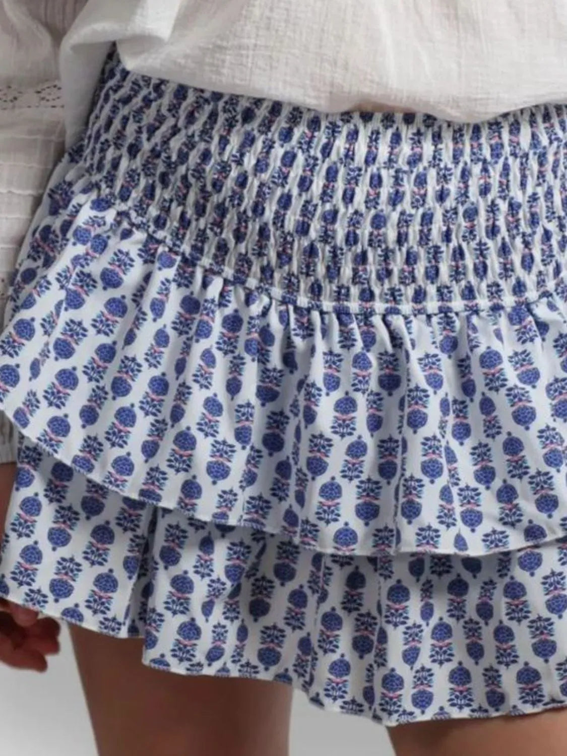 Layered Mini Skirt