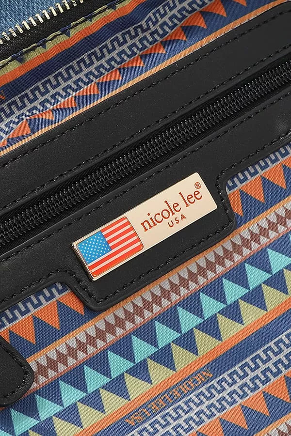 Nicole Lee USA Bosque de Amor Denim Tote Bag