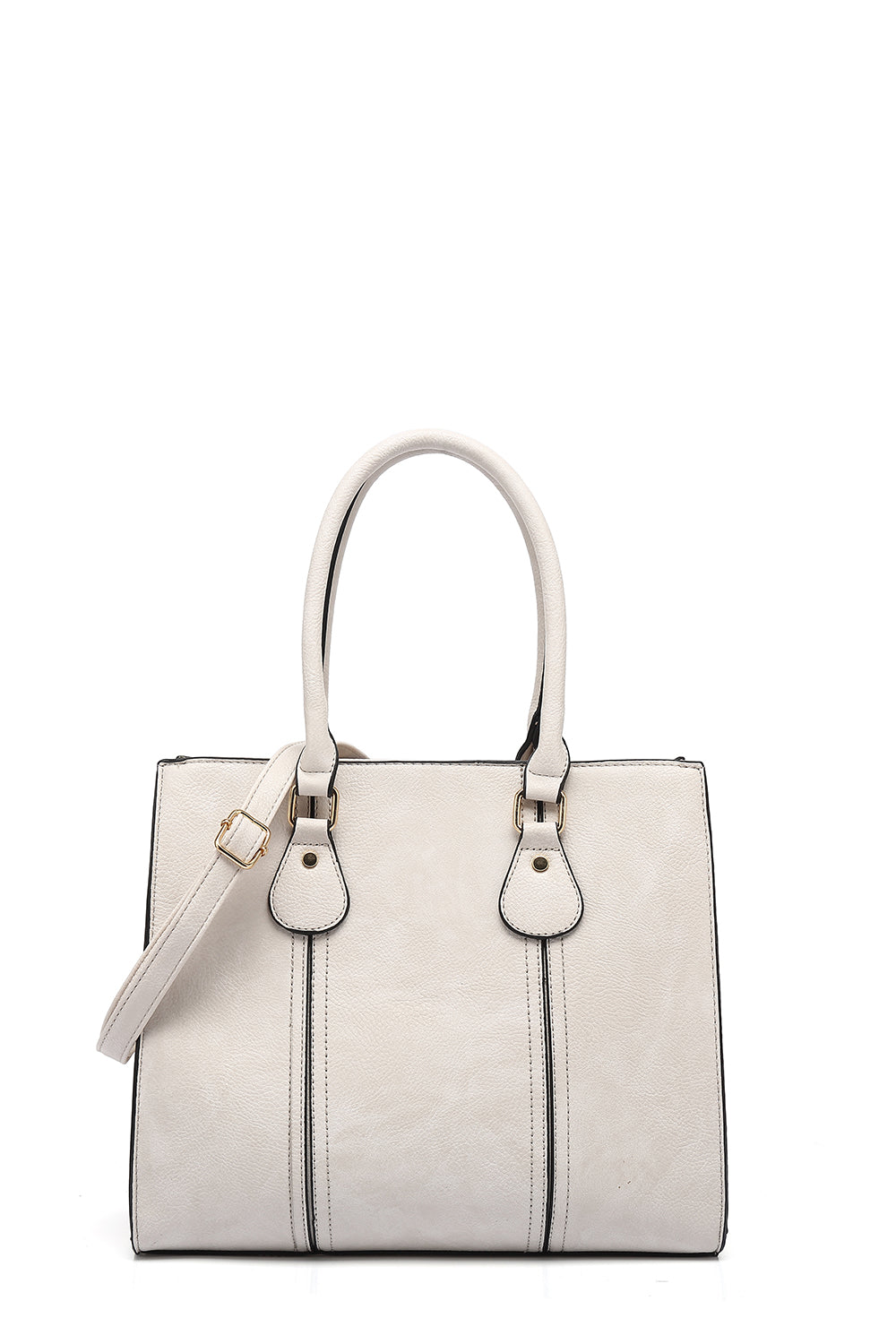Structured Double Handle Tote