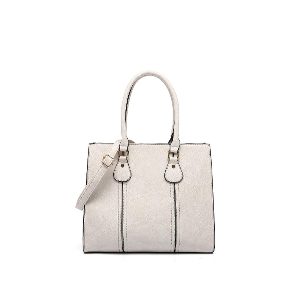 Structured Double Handle Tote