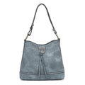 Triple Compartment Convertible Hobo