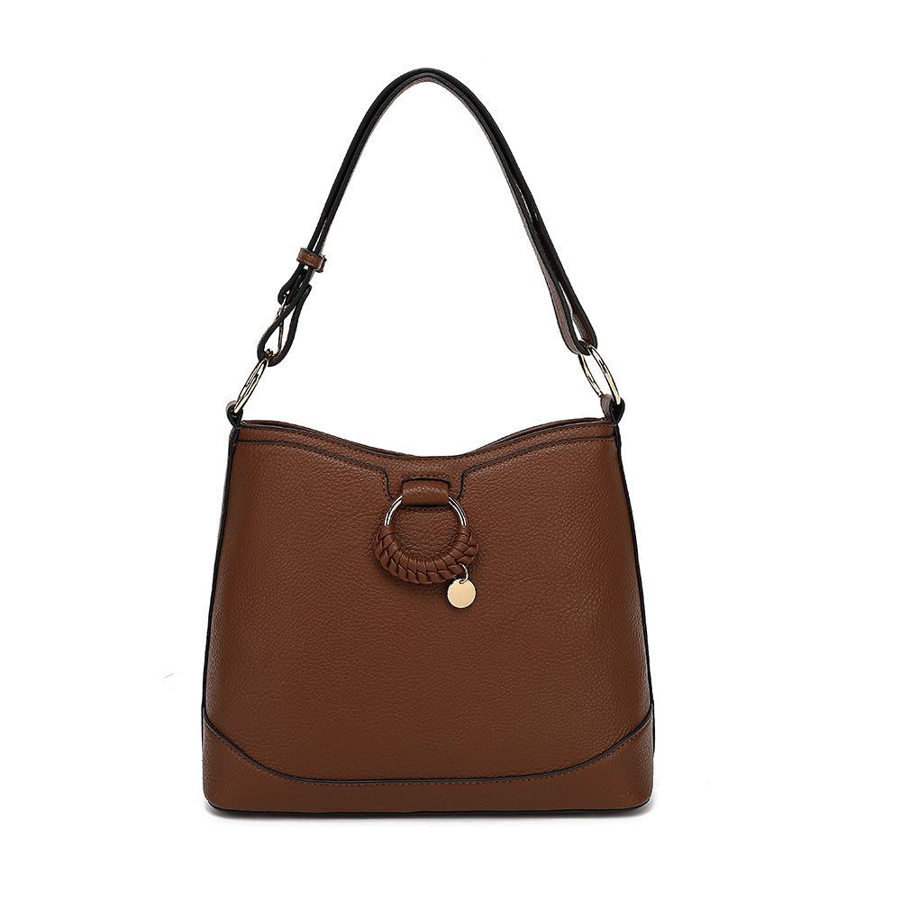 Triple Compartment Convertible Hobo