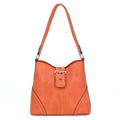 Triple Compartment Convertible Hobo