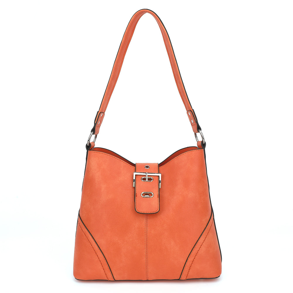 Triple Compartment Convertible Hobo