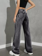 High Waist Wide Leg Jeans