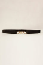 Alloy Buckle Elastic Belt