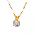 18K Gold-Plated Pendant Necklace