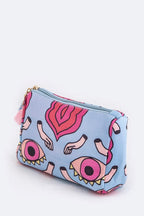 Eye & Hands Pattern Pouch