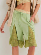 Lace Detail Shorts